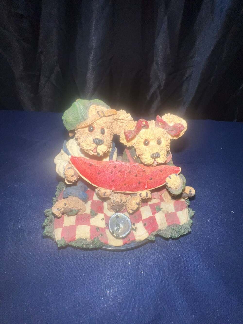 Boyds Bears & Friends Bearstone Collect. Buster & Melonie McRind Sweet Memories